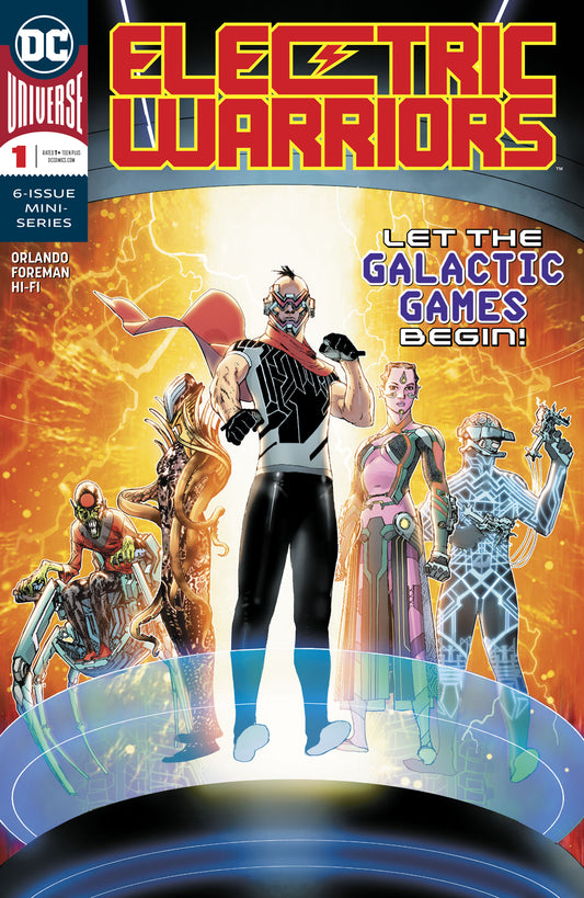 ELECTRIC WARRIORS #1 (OF 6) COVER