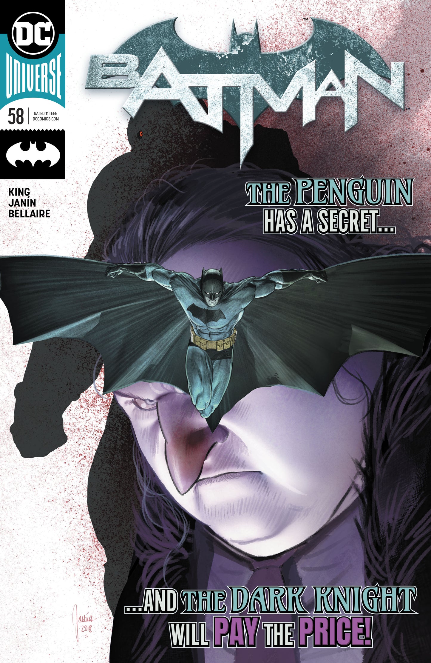 BATMAN #58 COVER