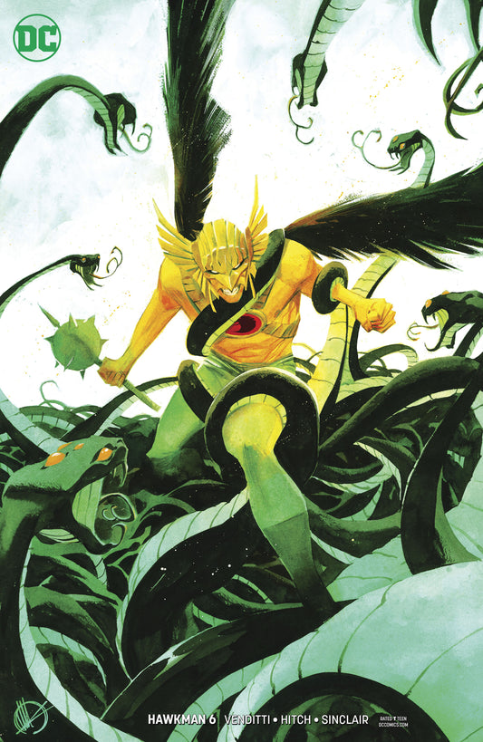 HAWKMAN #6 VAR ED COVER