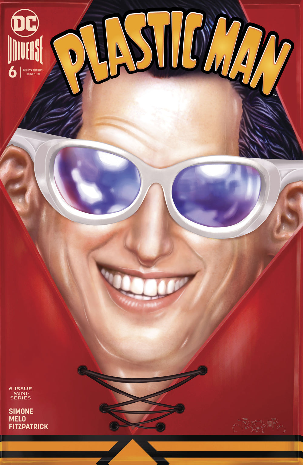 PLASTIC MAN #6 (OF 6) COVER