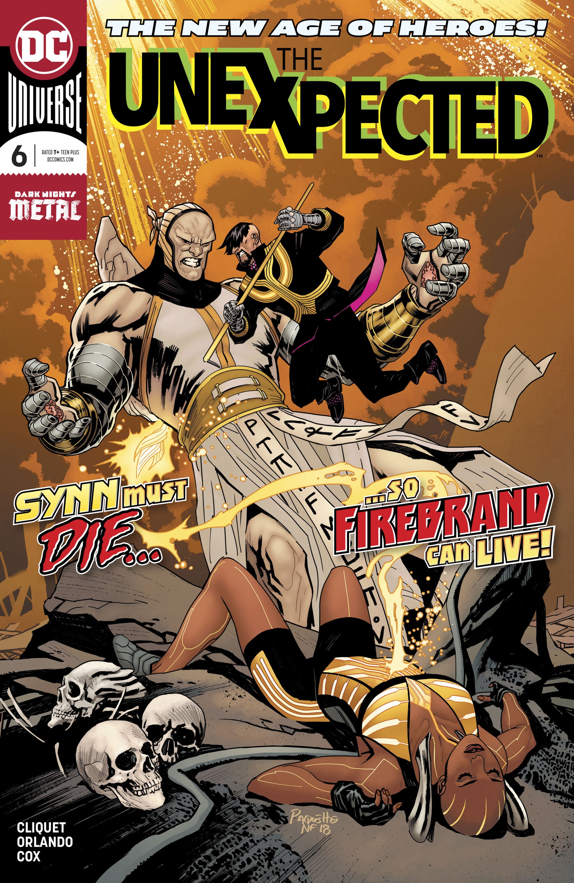 UNEXPECTED #6 COVER