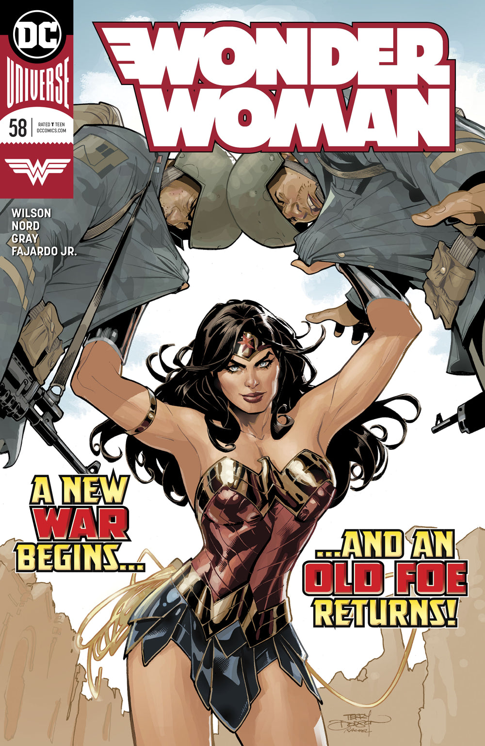 WONDER WOMAN #58 COVER