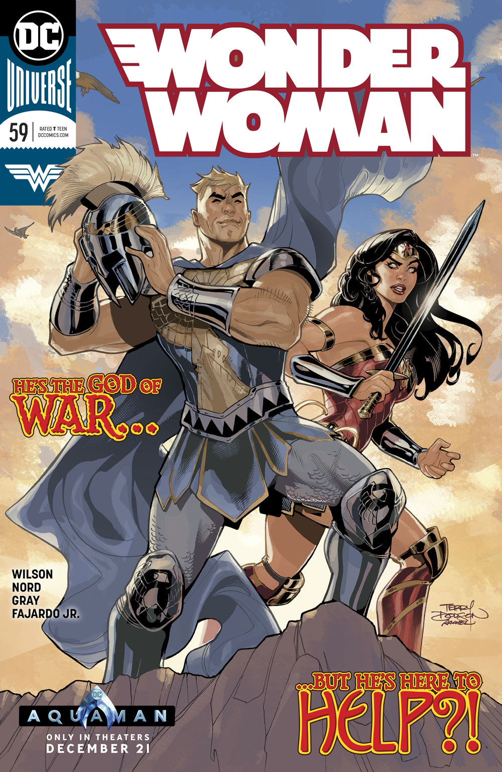WONDER WOMAN #59 COVER