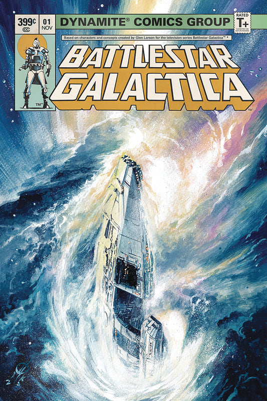 BATTLESTAR GALACTICA CLASSIC #1 CVR B RUDY COVER
