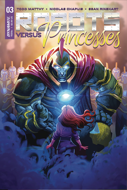 ROBOTS VS PRINCESSES #4 CVR ACHAPUIS COVER