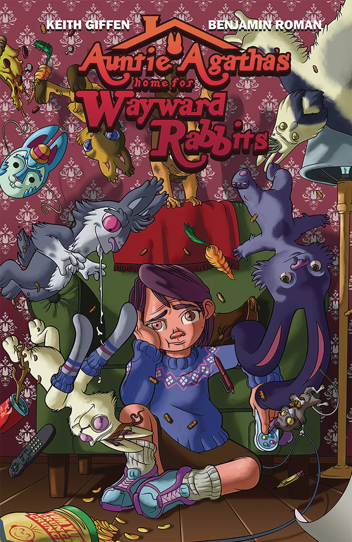 AUNTIE AGATHAS HOME FOR WAYWARD RABBITS #1 (OF 6) COVER