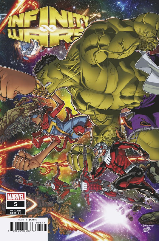 INFINITY WARS #5 (OF 6) GARRON CONNECTING VAR COVER