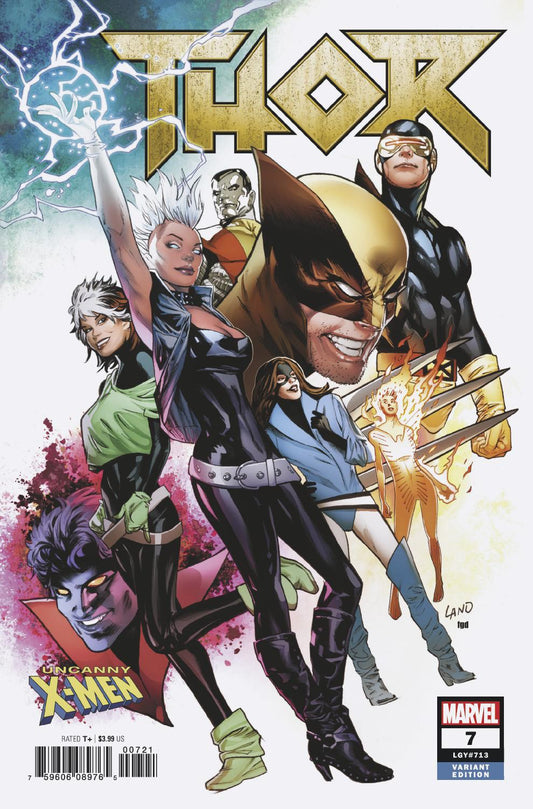 THOR #7 LAND UNCANNY X-MEN VAR COVER