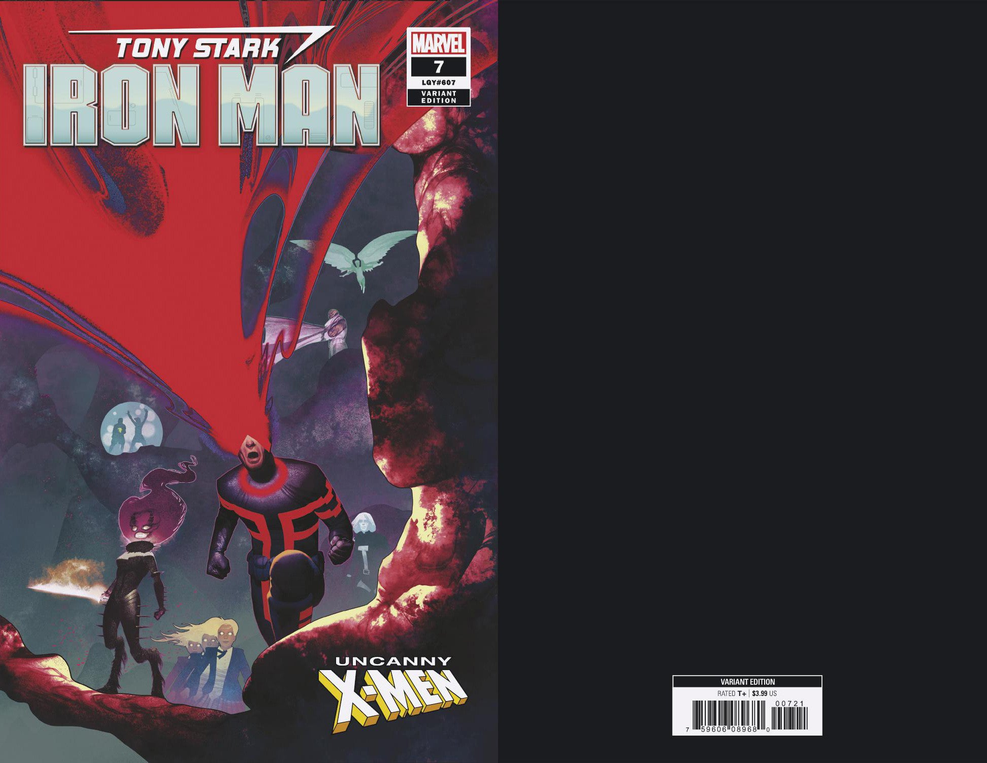 TONY STARK IRON MAN #7 UNCANNY X-MEN VAR COVER