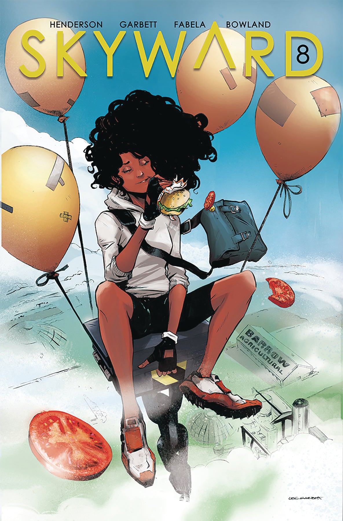 SKYWARD #8 COVER
