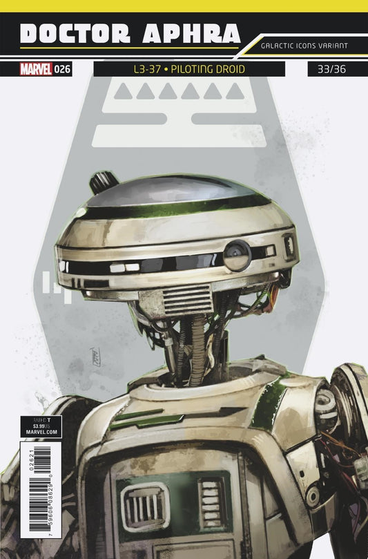 STAR WARS DOCTOR APHRA #26 REIS GALACTIC ICON VAR COVER