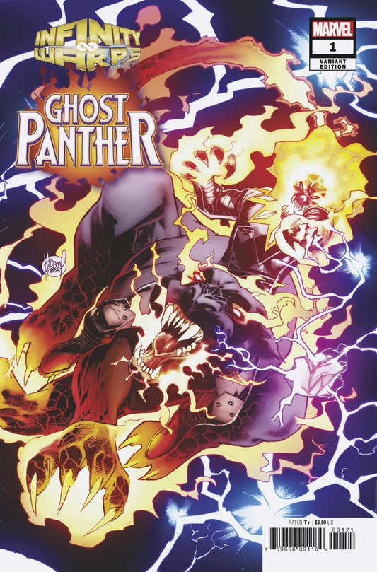 INFINITY WARS GHOST PANTHER #1 (OF 2) KUBERT CONNECTING VAR COVER