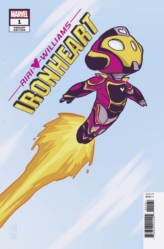 IRONHEART #1 YOUNG VAR COVER