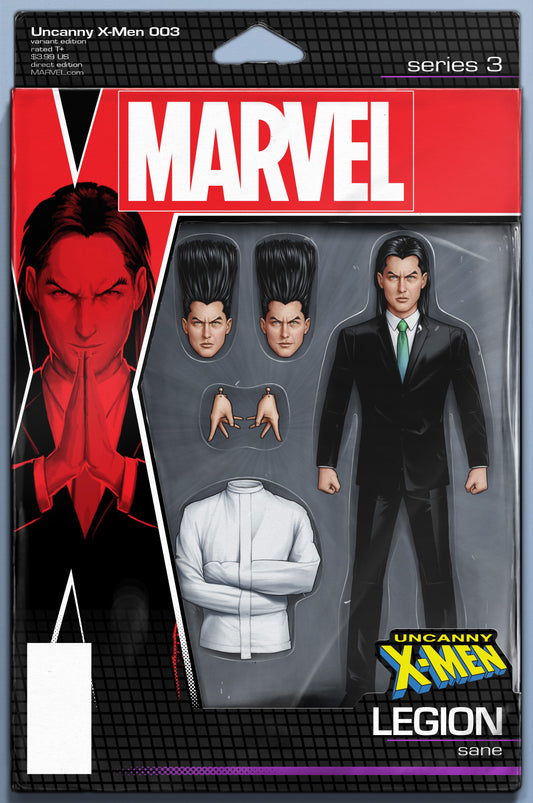 UNCANNY X-MEN #3 CHRISTOPHER ACTION FIGURE VAR COVER