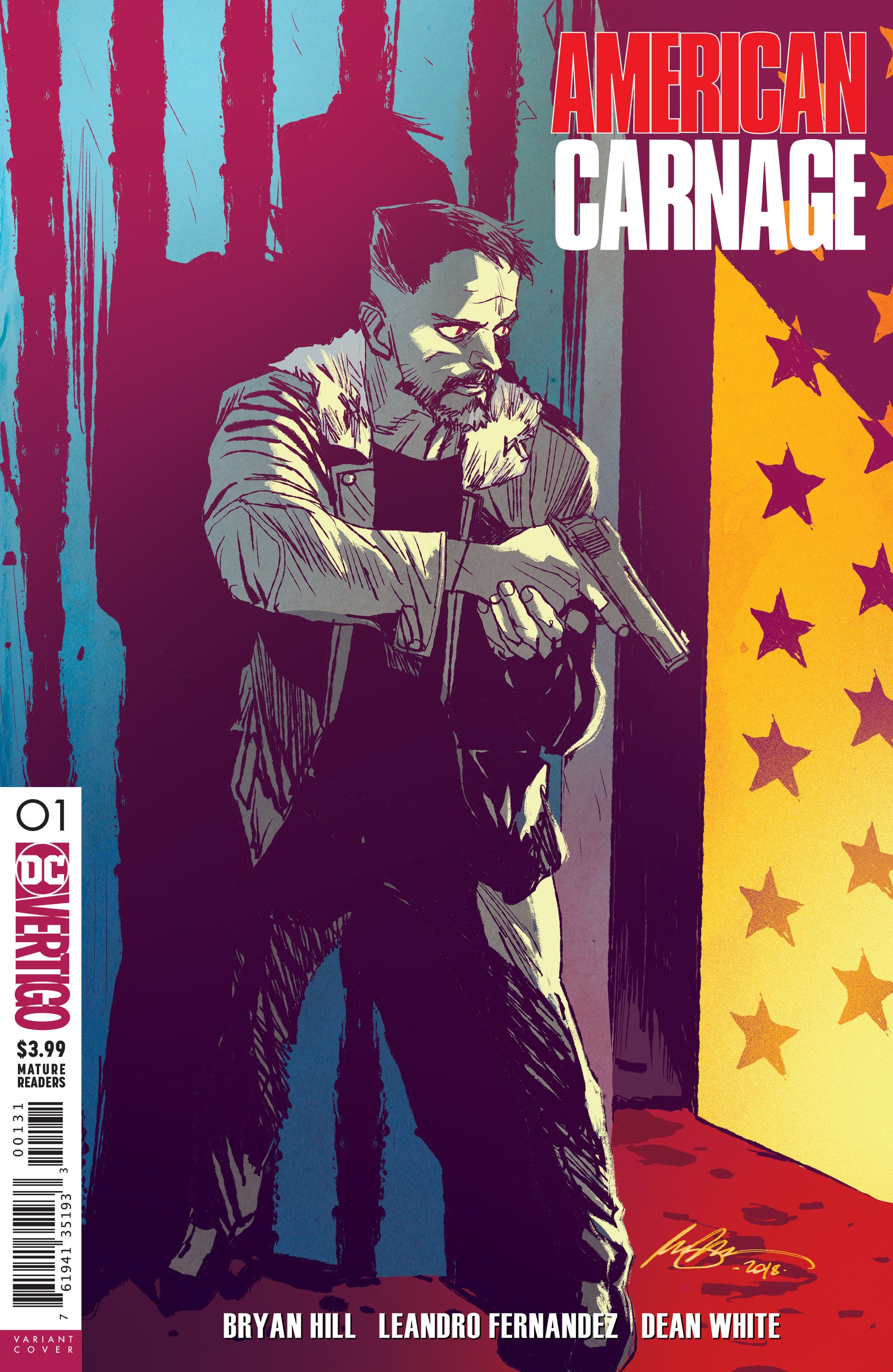 AMERICAN CARNAGE #1 VAR ED (MR) COVER