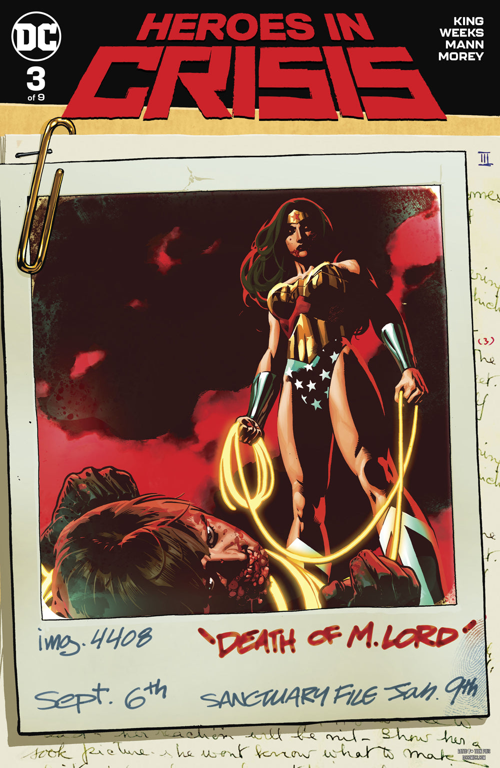 HEROES IN CRISIS #3 (OF 9) VAR ED COVER