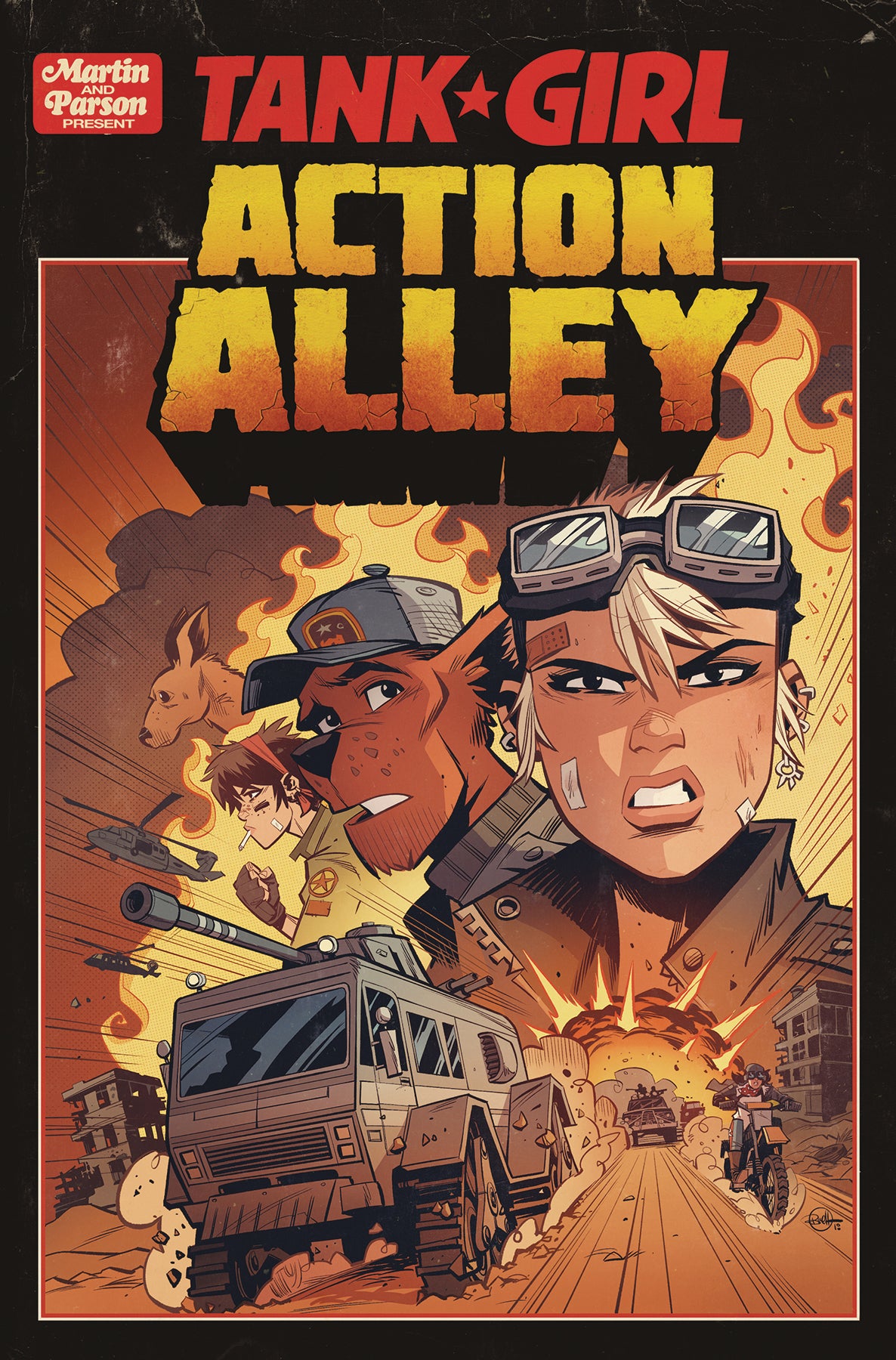 TANK GIRL ACTION ALLEY #1 CVR A PARSON COVER