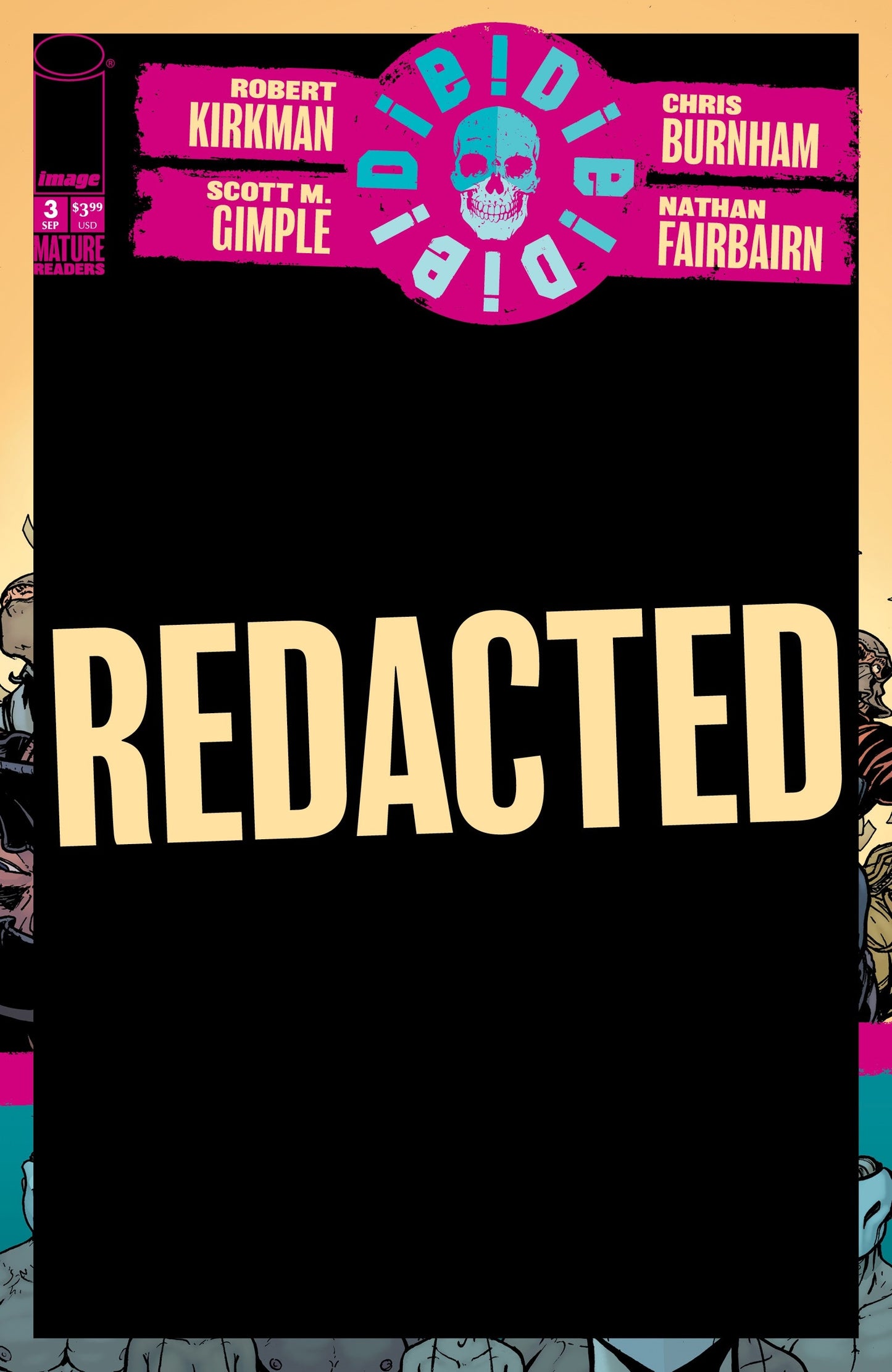 DIE DIE DIE #3 (MR) COVER