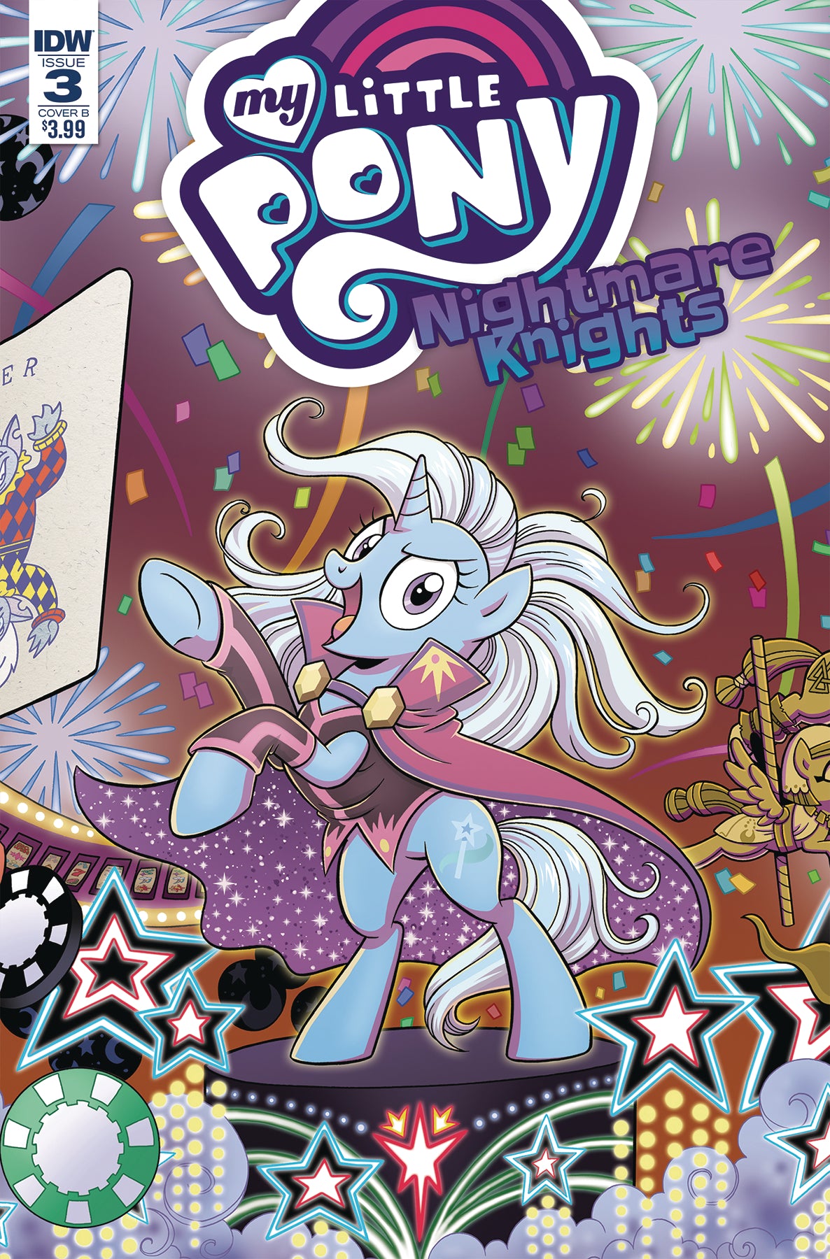 MY LITTLE PONY NIGHTMARE KNIGHTS #3 CVR B HICKEY COVER