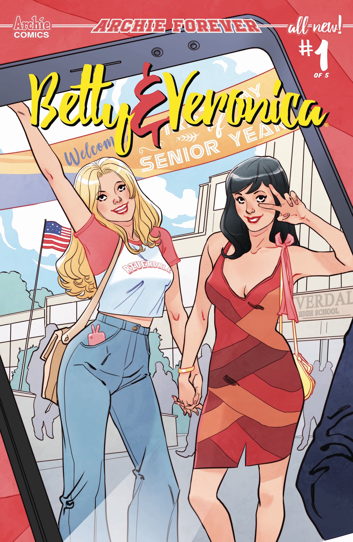 BETTY & VERONICA #1 (OF 5) CVR E SAUVAGE COVER