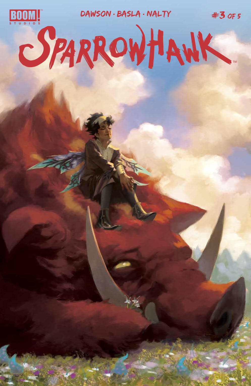 SPARROWHAWK #3 COVER