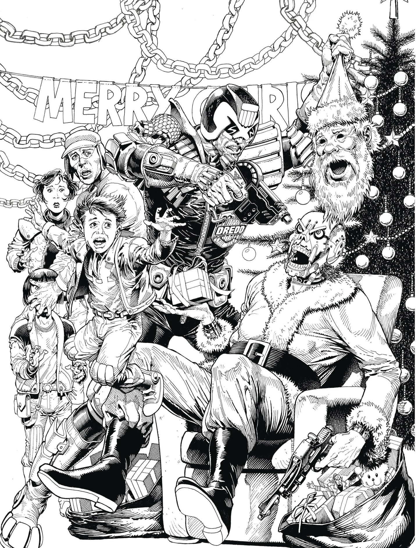 JUDGE DREDD MEGAZINE #403 COVER