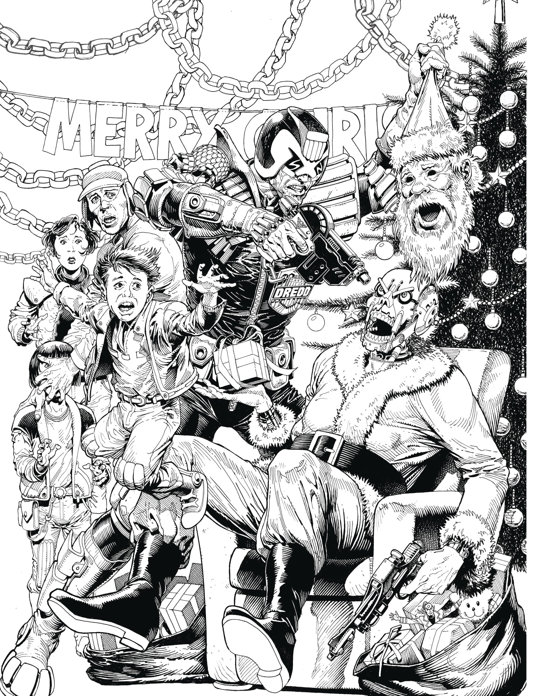 JUDGE DREDD MEGAZINE #403 COVER