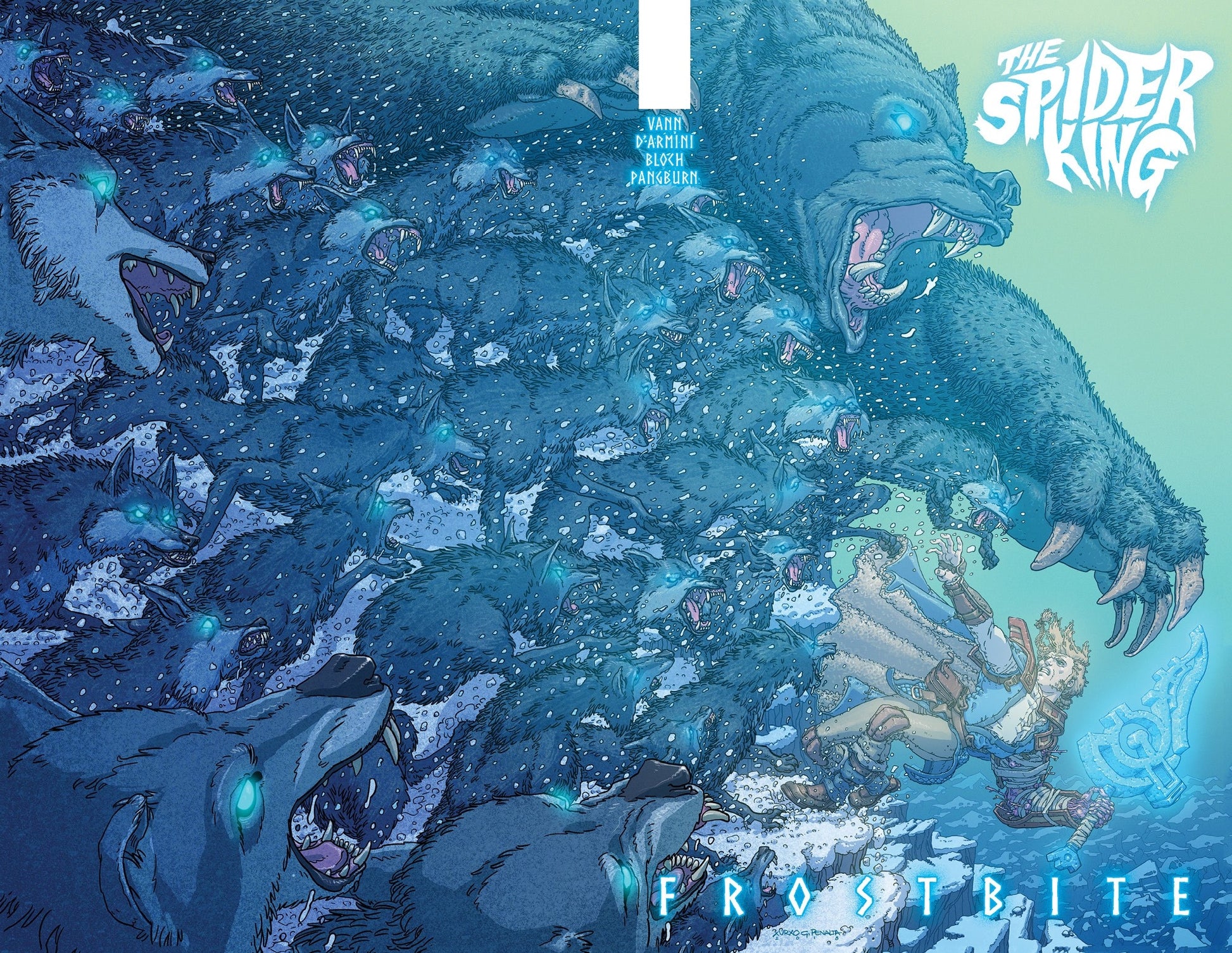 SPIDER KING FROSTBITE ONE-SHOT CVR B PENALTA COVER
