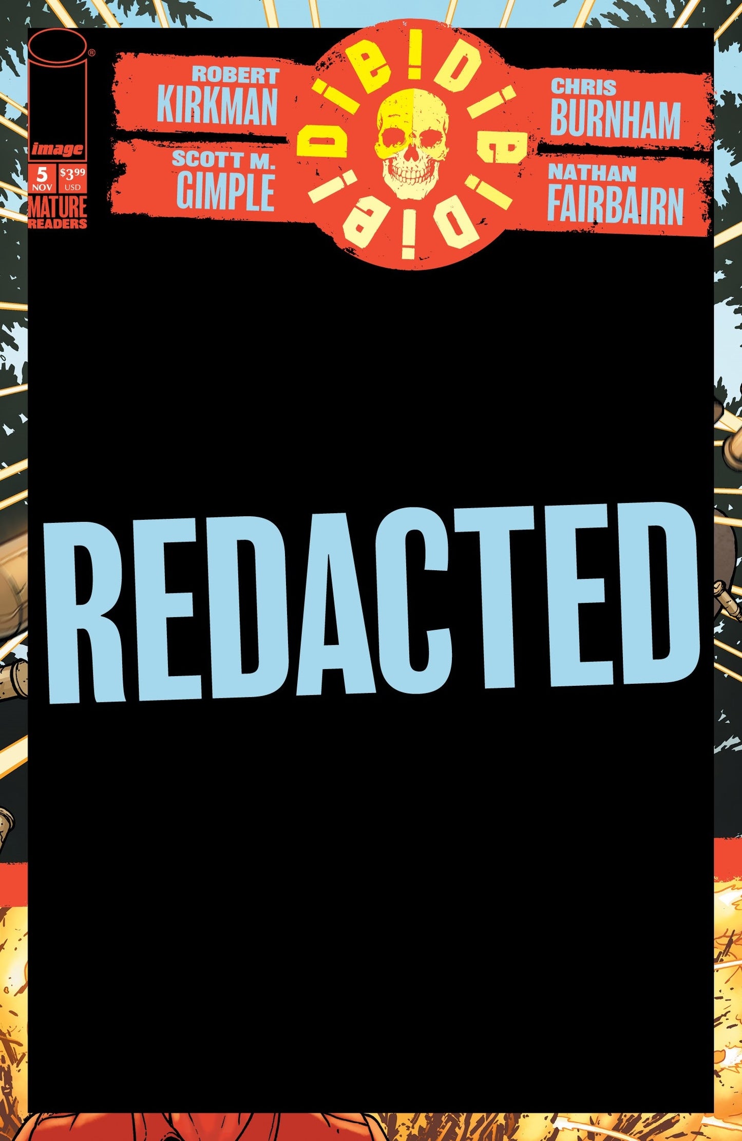 DIE DIE DIE #5 (MR) COVER
