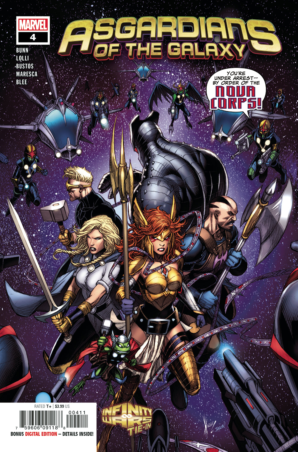 ASGARDIANS OF THE GALAXY #4 COVER