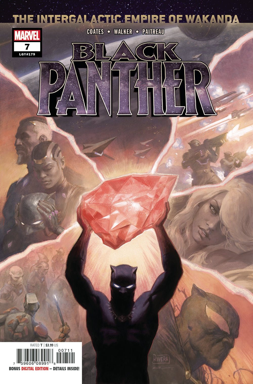 BLACK PANTHER #7 COVER