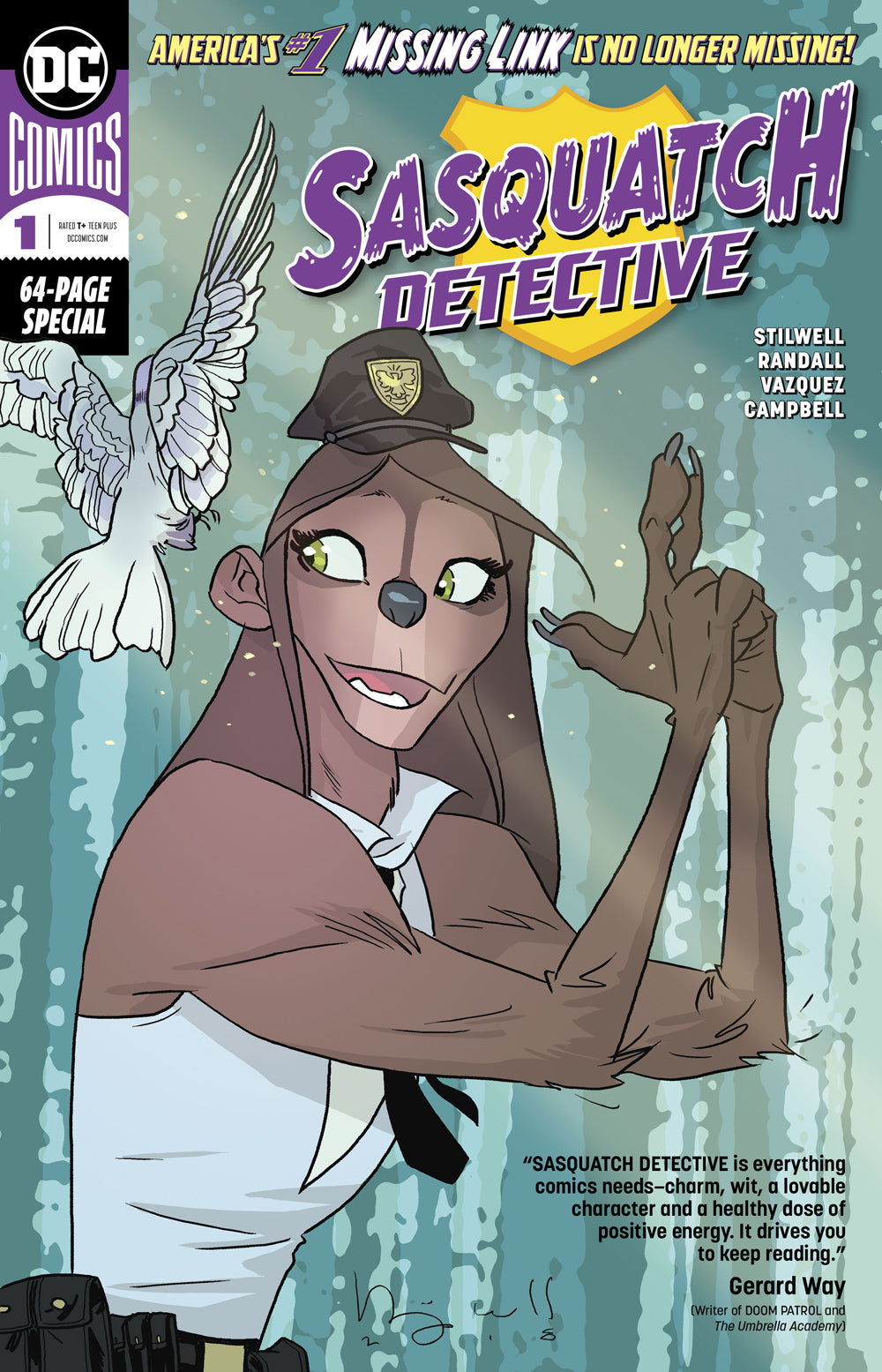 SASQUATCH DETECTIVE #1 COVER