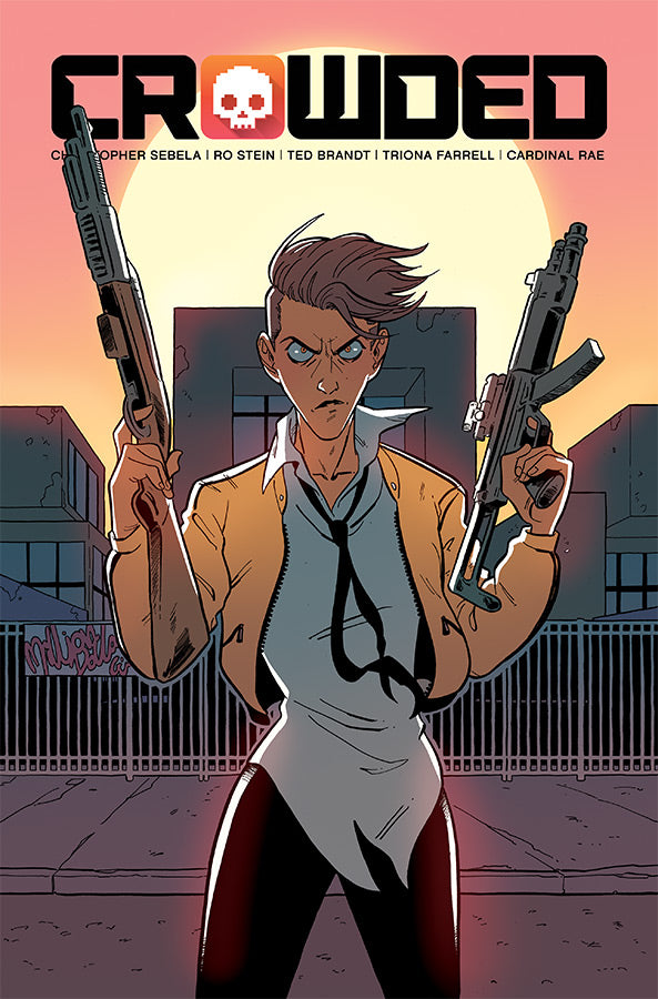 CROWDED #5 CVR A STEIN BRANDT FARRELL COVER