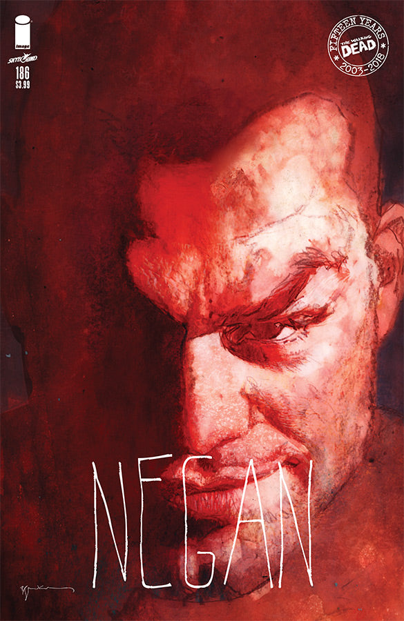 WALKING DEAD #186 CVR B 15TH ANNV VAR SIENKIEWICZ (MR) COVER