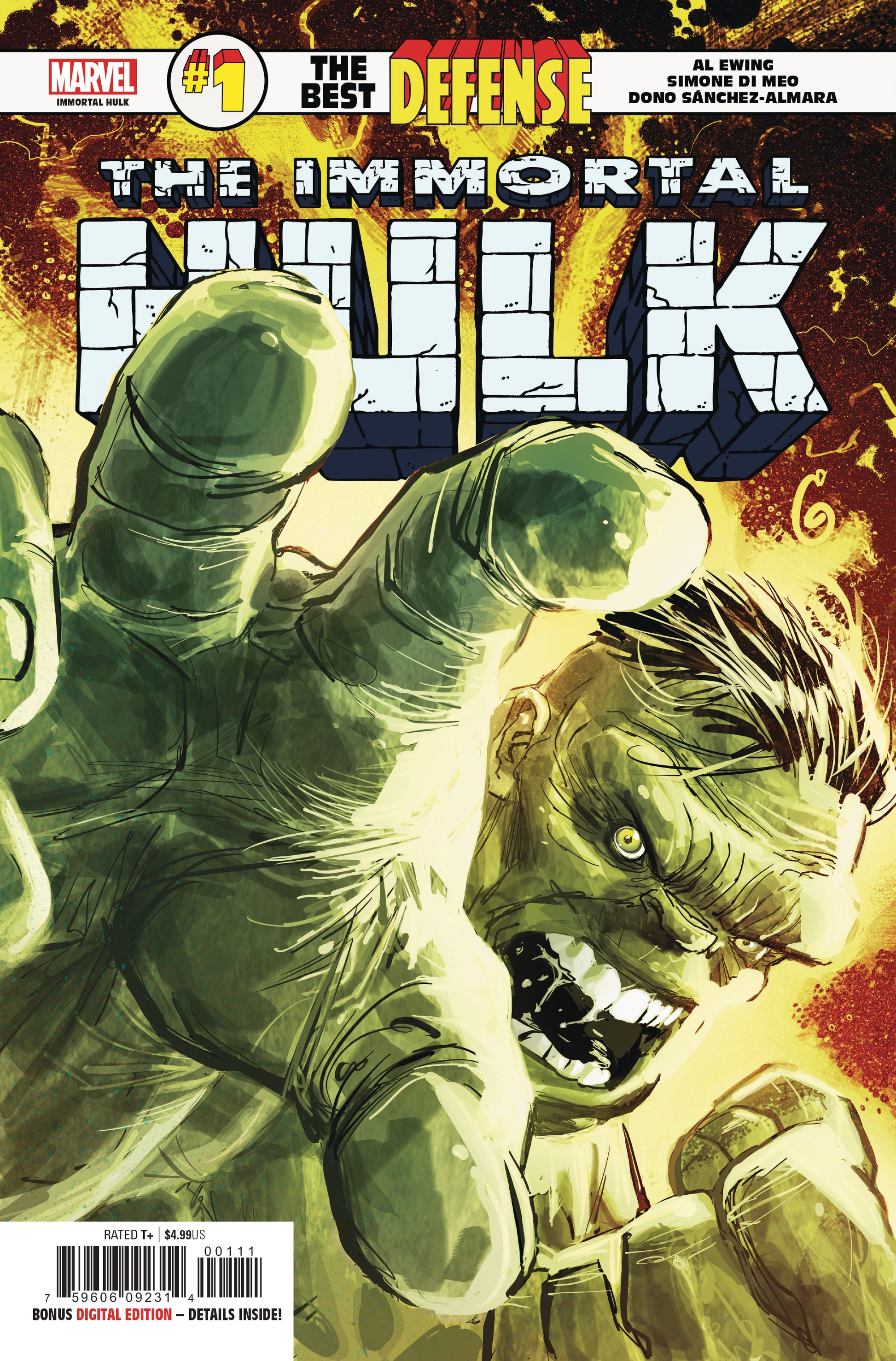 DEFENDERS IMMORTAL HULK #1 COVER
