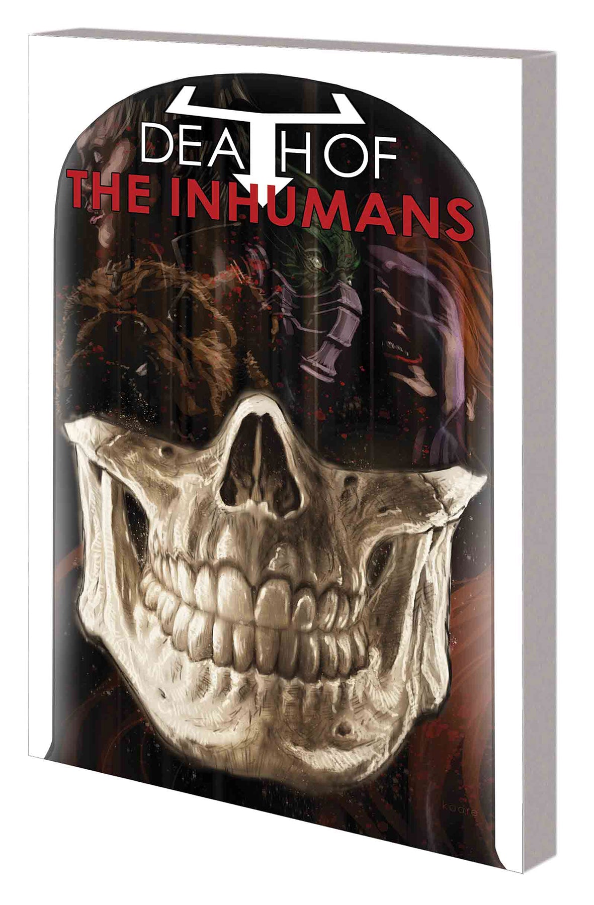 DEATH OF INHUMANS TP COVER