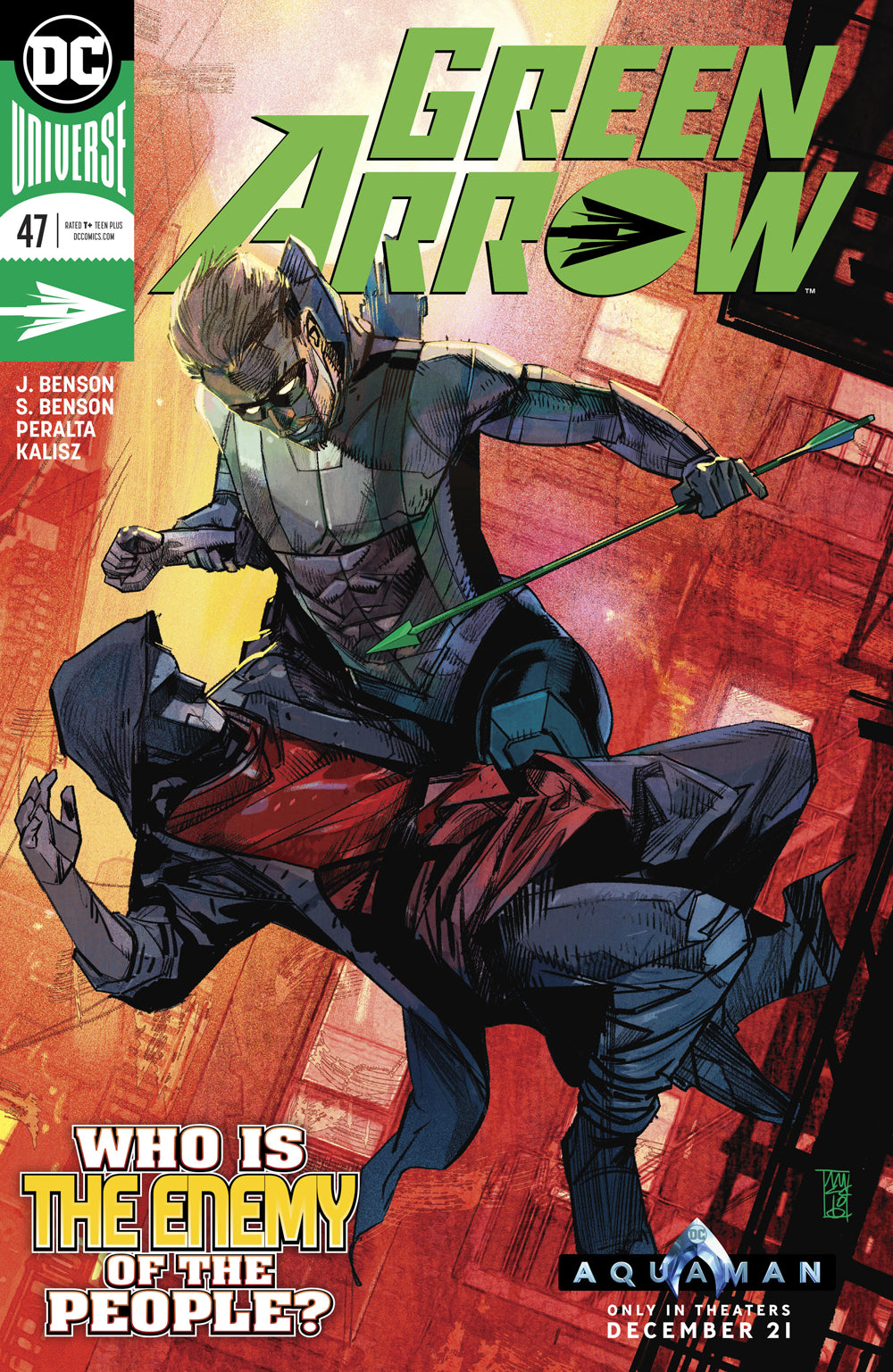 GREEN ARROW #47 COVER