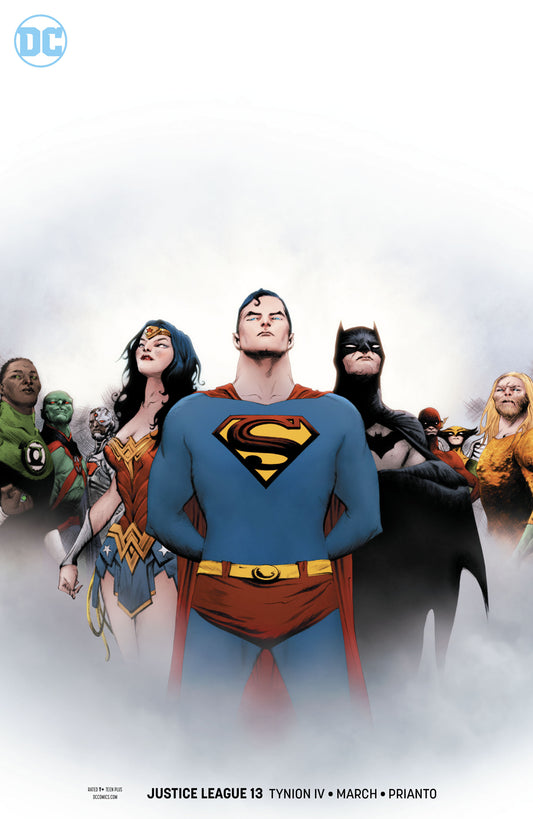 JUSTICE LEAGUE #13 VAR ED COVER