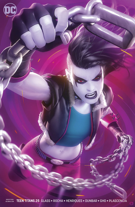 TEEN TITANS #25 VAR ED COVER