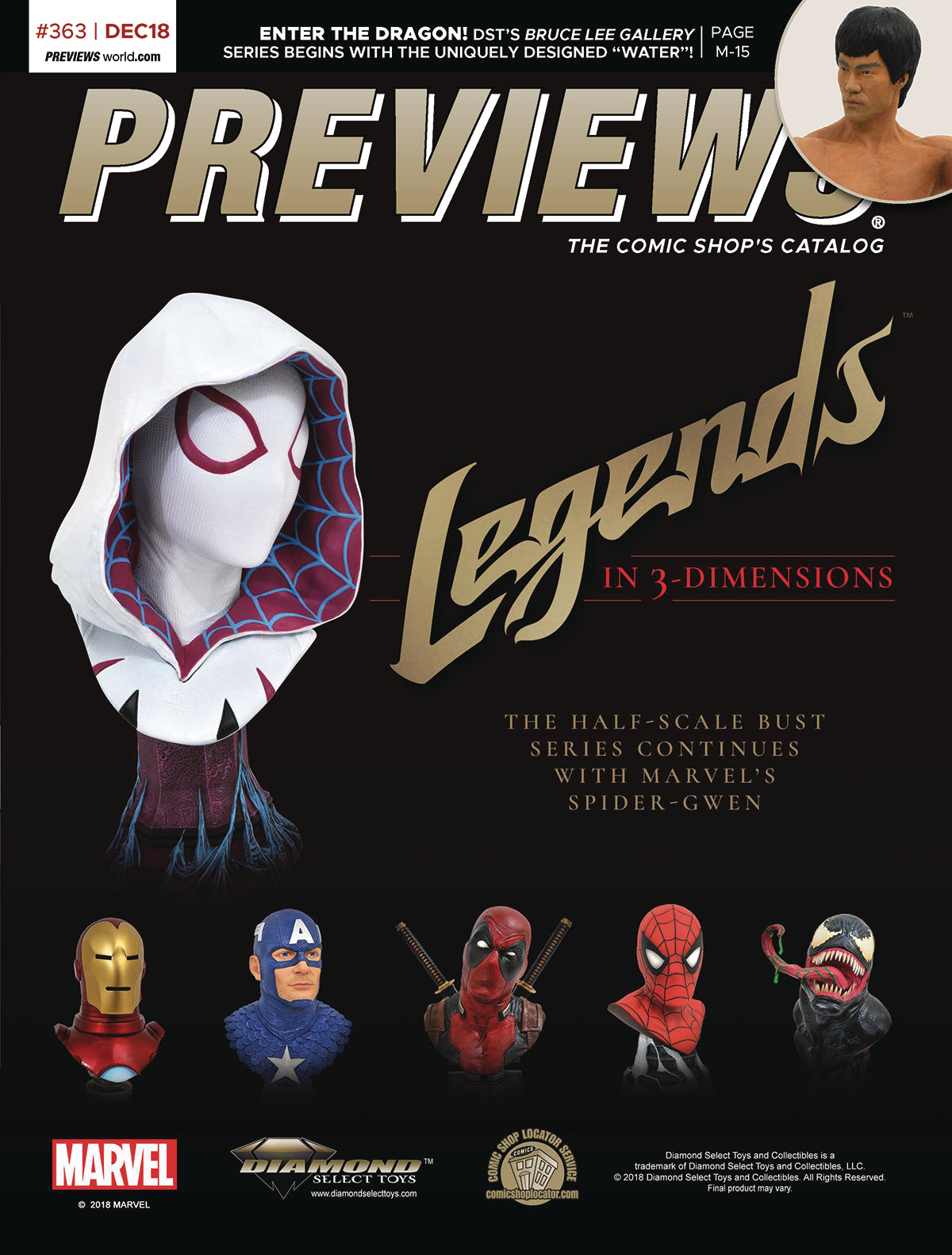 PREVIEWS #363 DECEMBER 2018 COVER