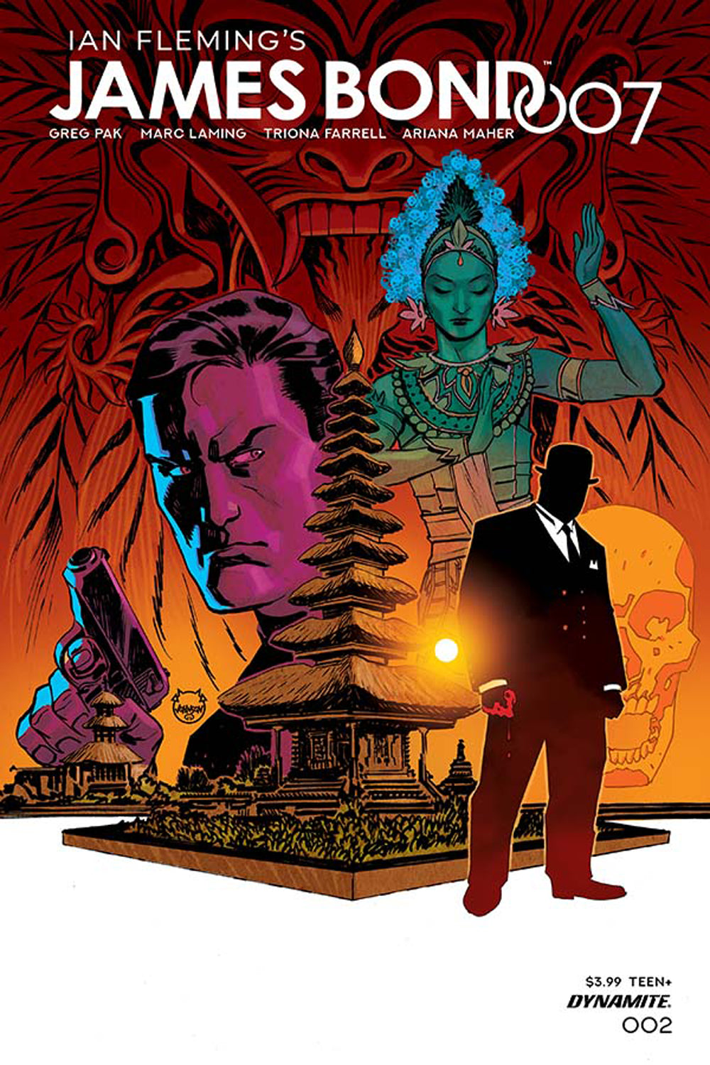 JAMES BOND 007 #2 CVR A JOHNSON COVER