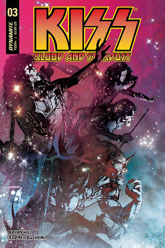 KISS BLOOD STARDUST #3 CVR A SAYGER COVER