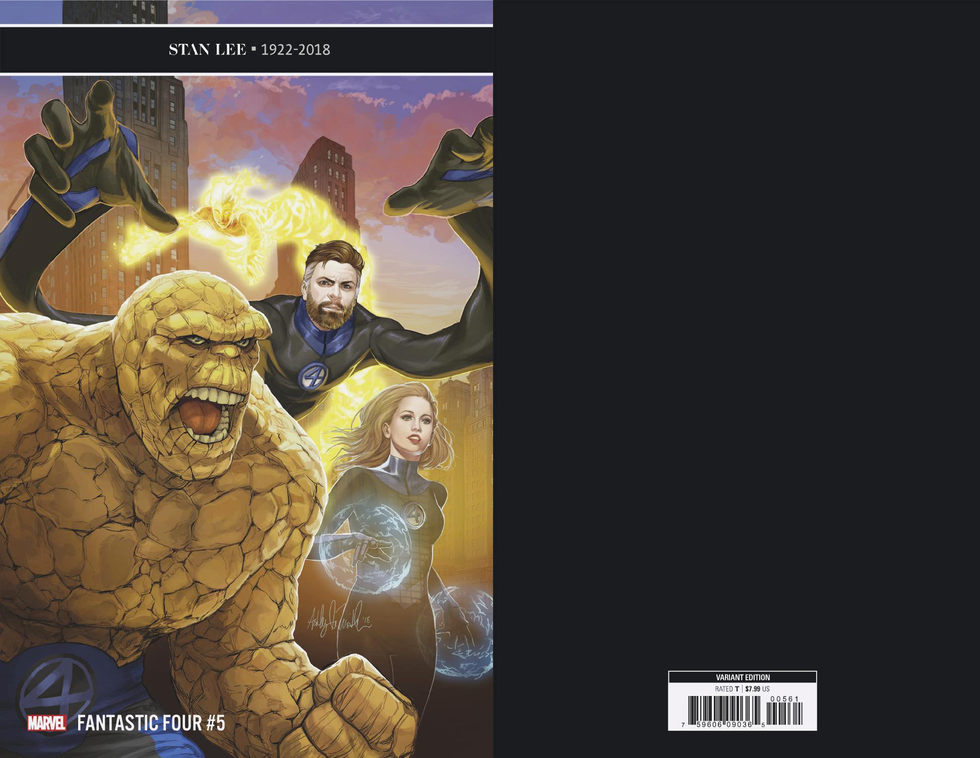 FANTASTIC FOUR #5 WITTER VAR COVER