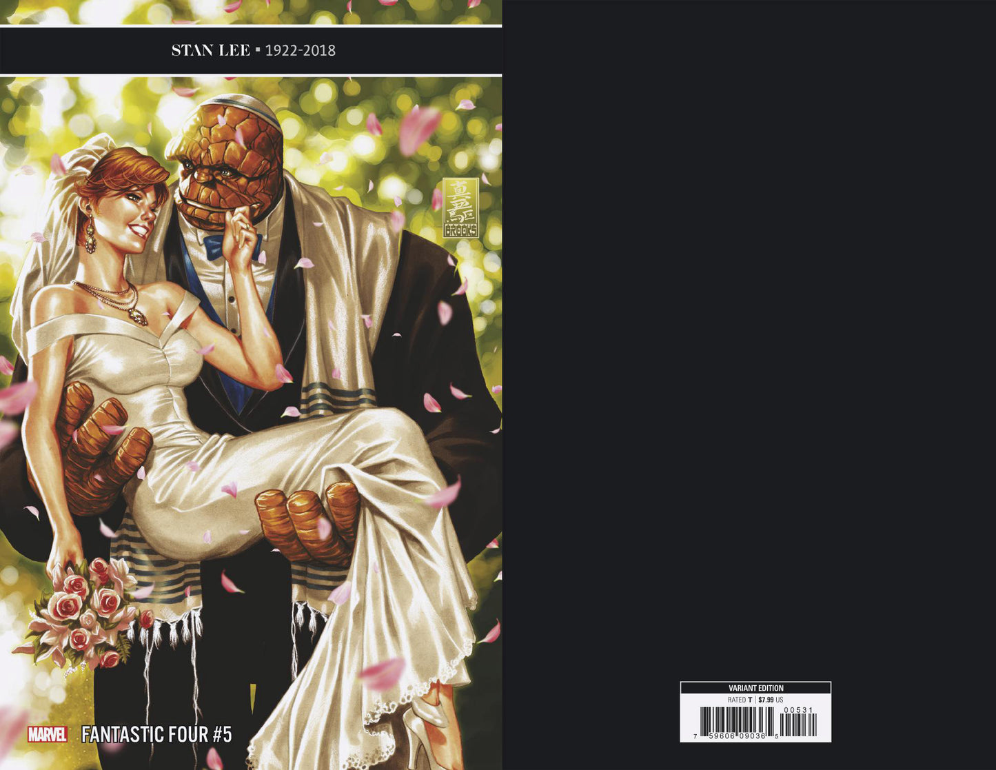 FANTASTIC FOUR #5 BROOKS VAR COVER