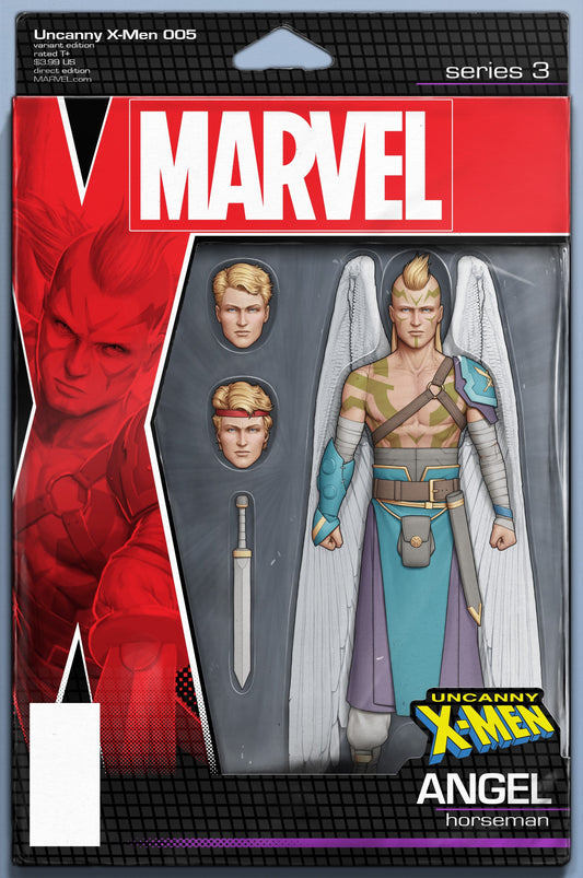 UNCANNY X-MEN #5 CHRISTOPHER ACTION FIGURE VAR COVER