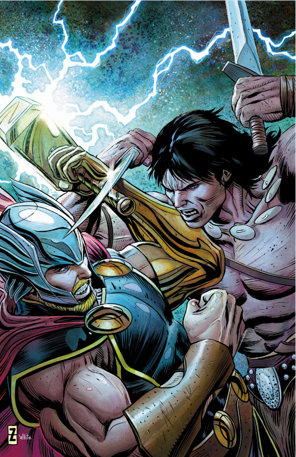 THOR #8 ZIRCHER CONAN VAR COVER
