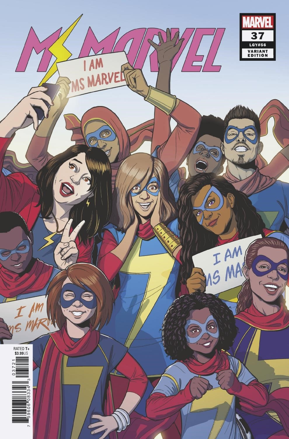 MS MARVEL #37 MCKELVIE VAR COVER