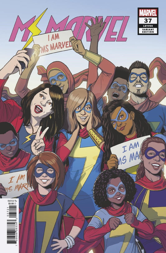 MS MARVEL #37 MCKELVIE VAR COVER