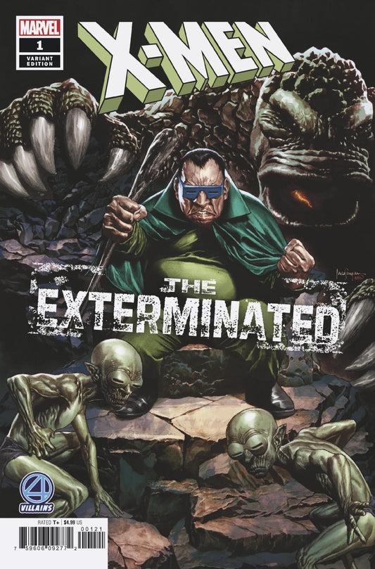 X-MEN EXTERMINATED #1 SUAYAN FANTASTIC FOUR VILLAINS VAR COVER