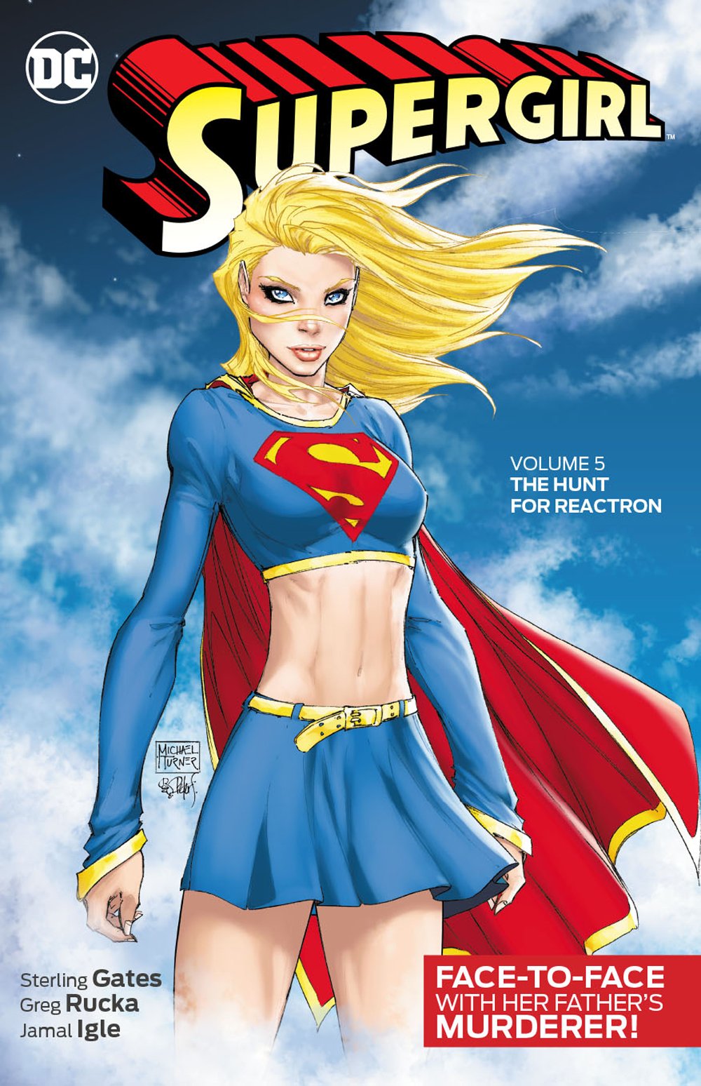 SUPERGIRL TP VOL 05 THE HUNT FOR REACTRON COVER
